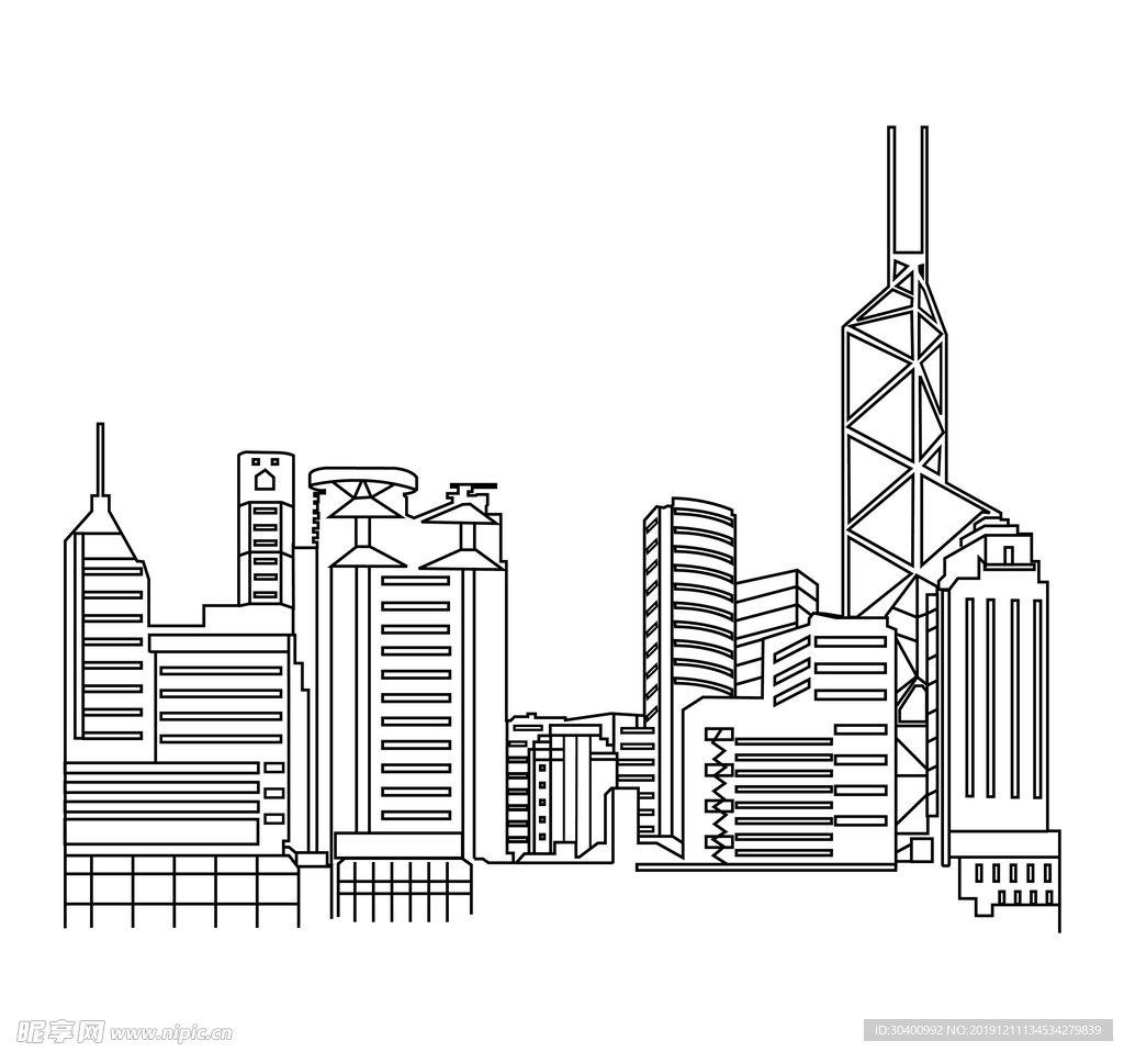 城市线条