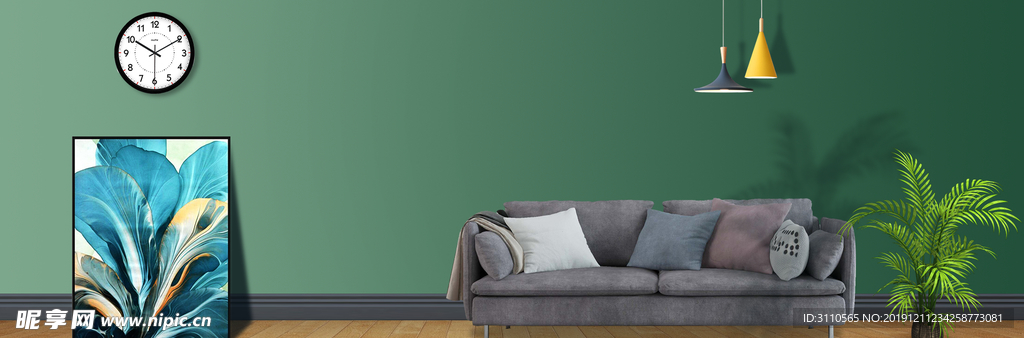 简约家装促销海报banner
