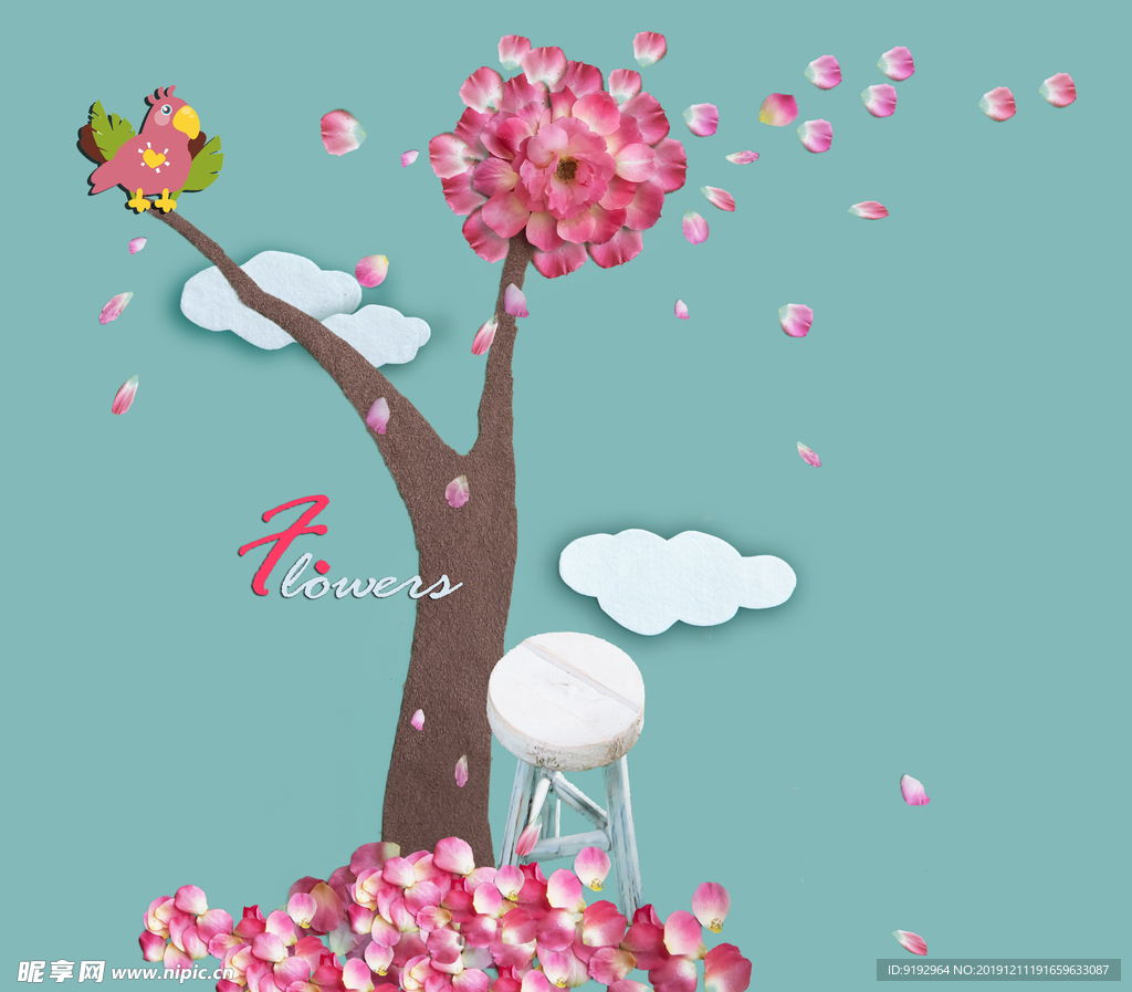 摄影背景墙