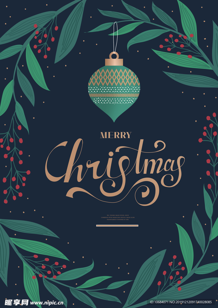 高清矢量圣诞海报