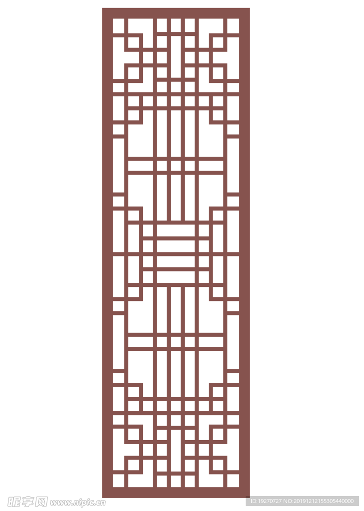 隔断雕花中式