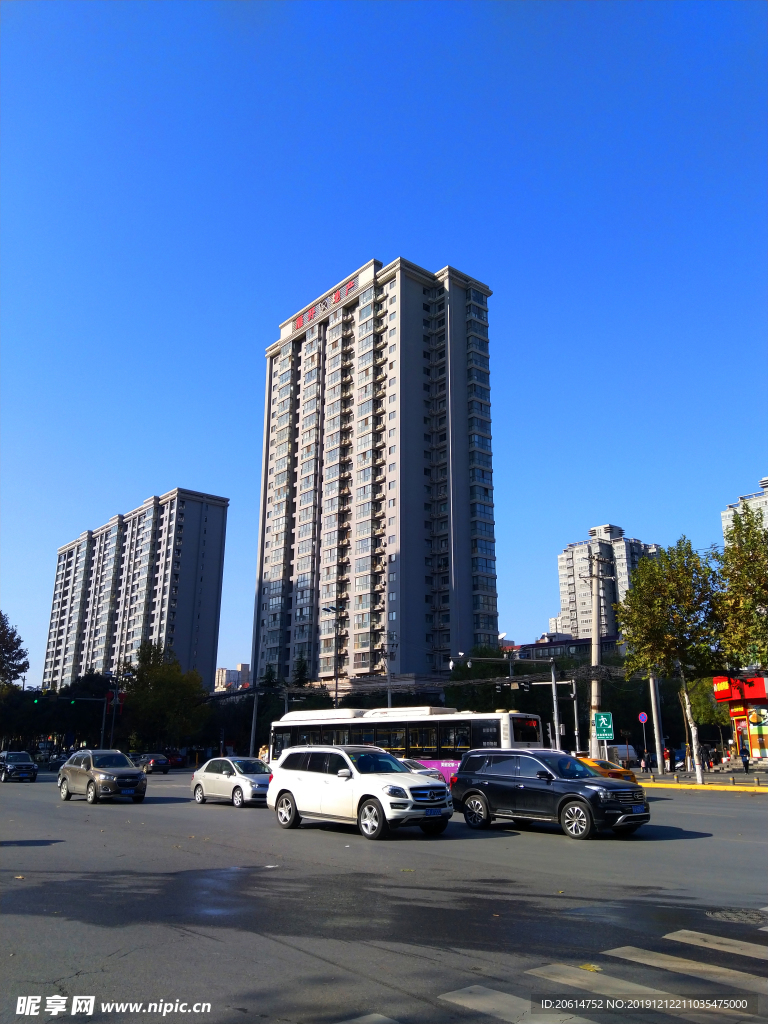 城市高楼风景