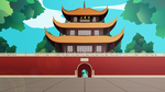 中国风建筑插画