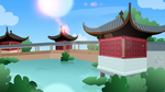 中国风建筑插画