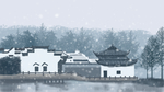 中国风建筑插画