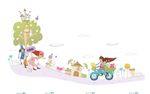 卡通背景
