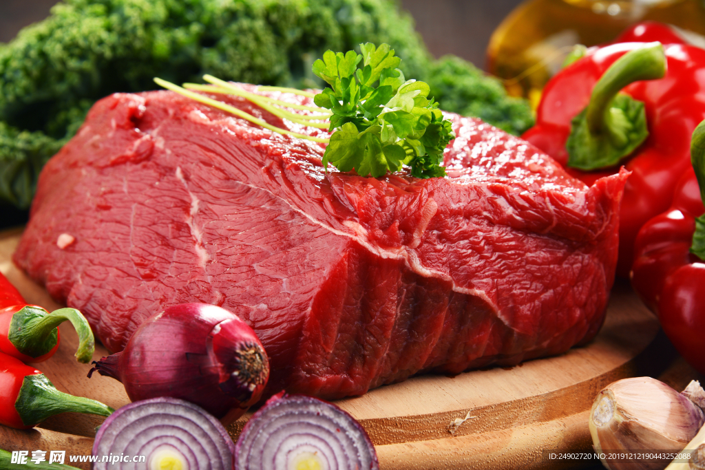 顶级牛肉蔬菜