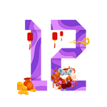 新年数字12