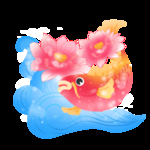 锦鲤素材