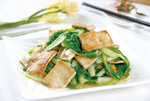 小白菜炕豆腐