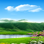 山水风景画