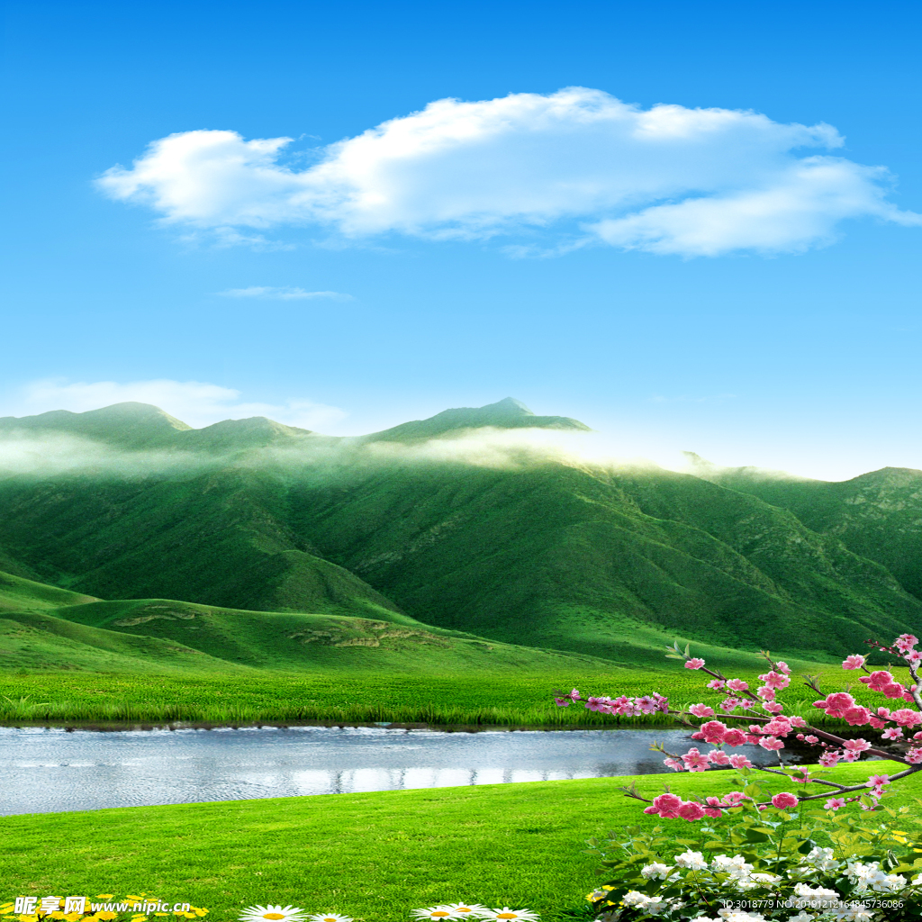 山水风景画