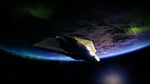 宇宙 科幻 飞船 星球 背景