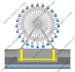 矢量摩天轮安装示意图