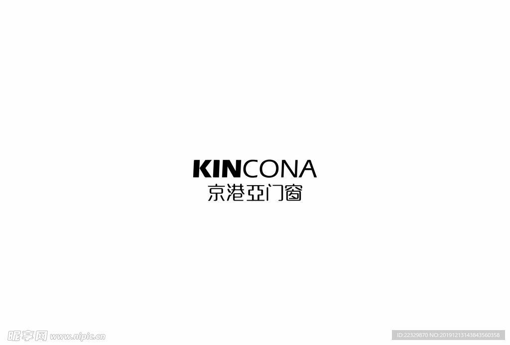 京港亚门窗 LOGO