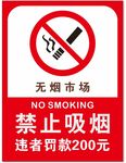 禁止吸烟