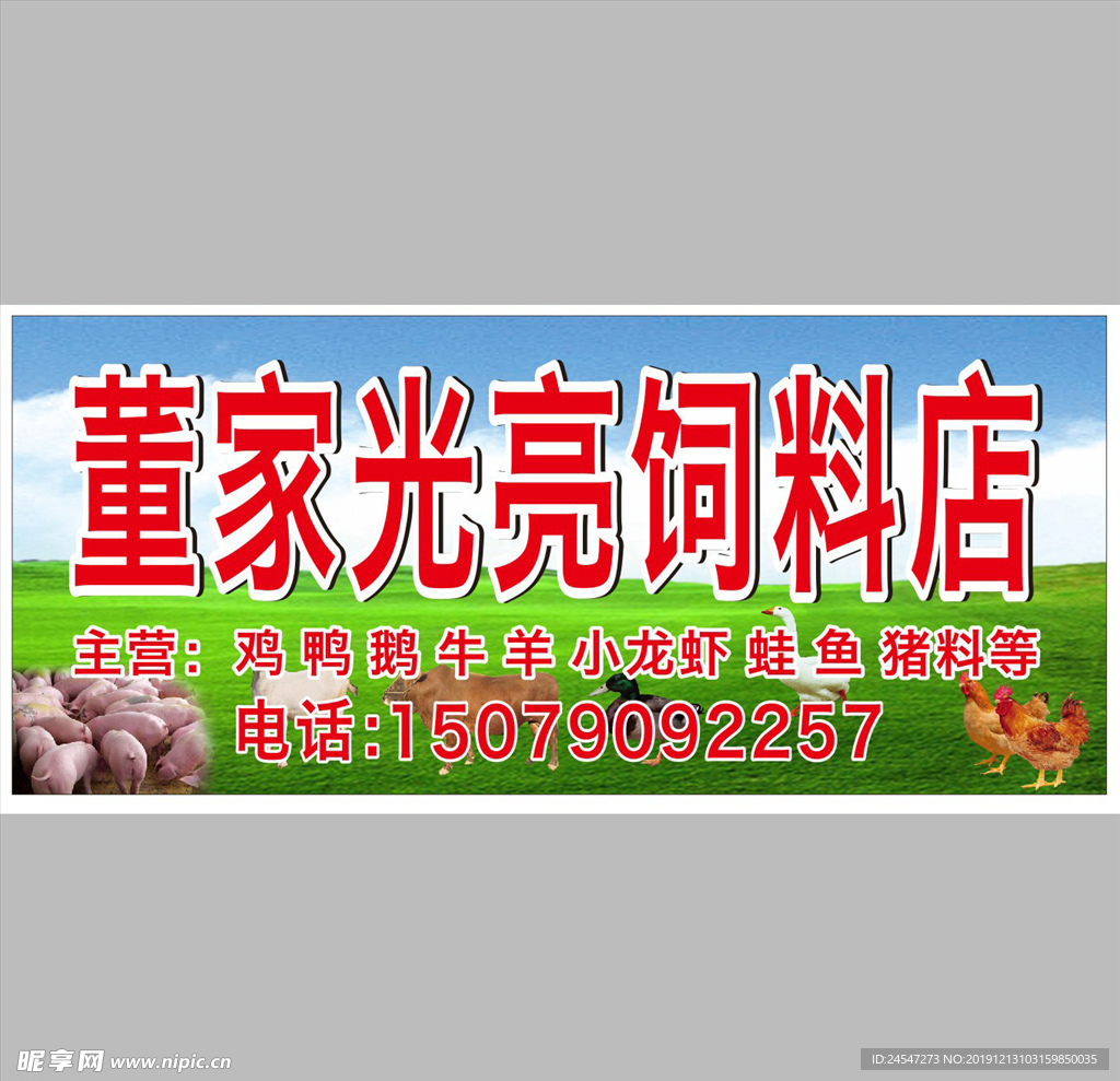 动物饲料