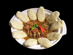 大碗鱼泡馍 鱼头泡饼