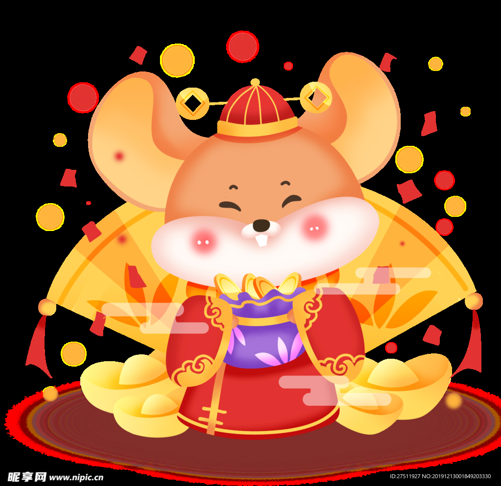 拜年鼠