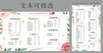 奶茶菜单