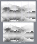 水墨山水装饰画