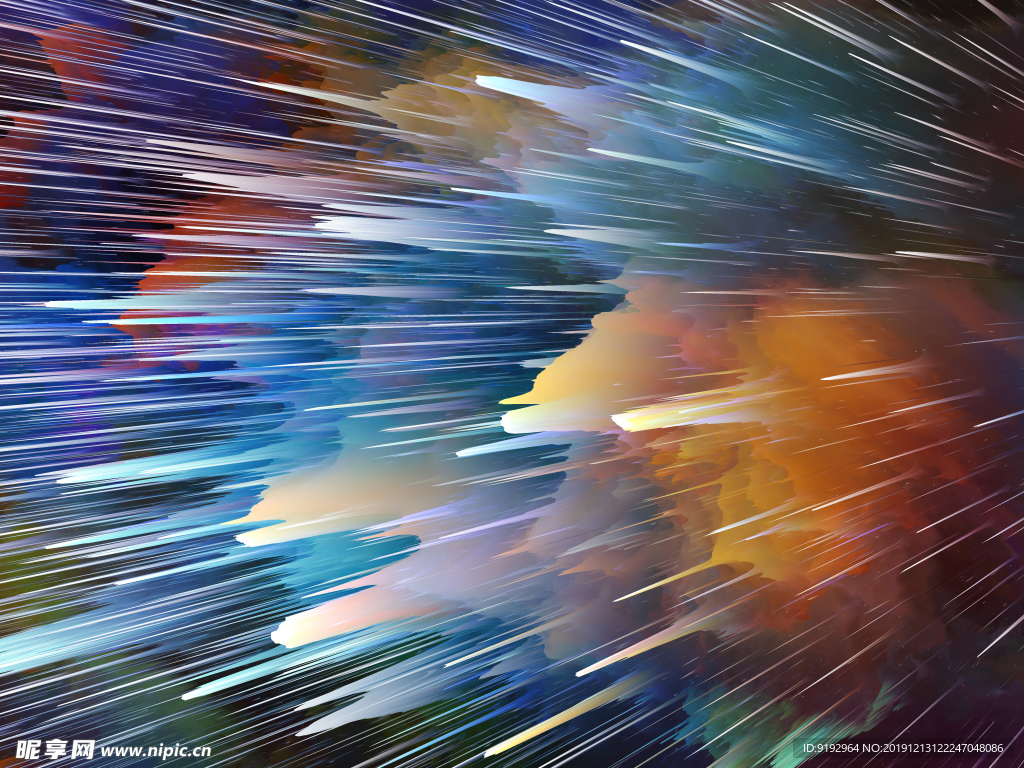 爆炸星空