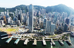 城市 繁华 海边城市