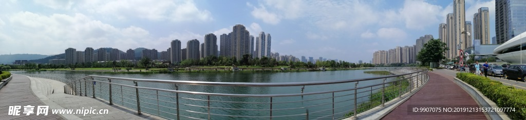 长沙梅溪湖全景