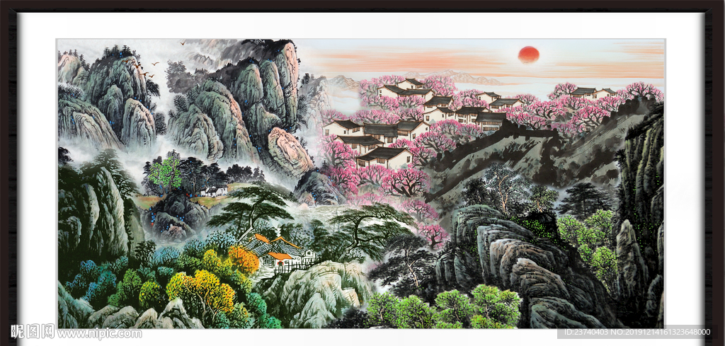 巨幅风景