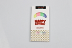 生日蜡烛  七彩烛  happ