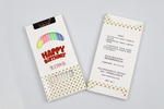 生日蜡烛  七彩烛  happ