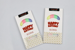 生日蜡烛  七彩烛  happ