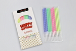 生日蜡烛  七彩烛  happ