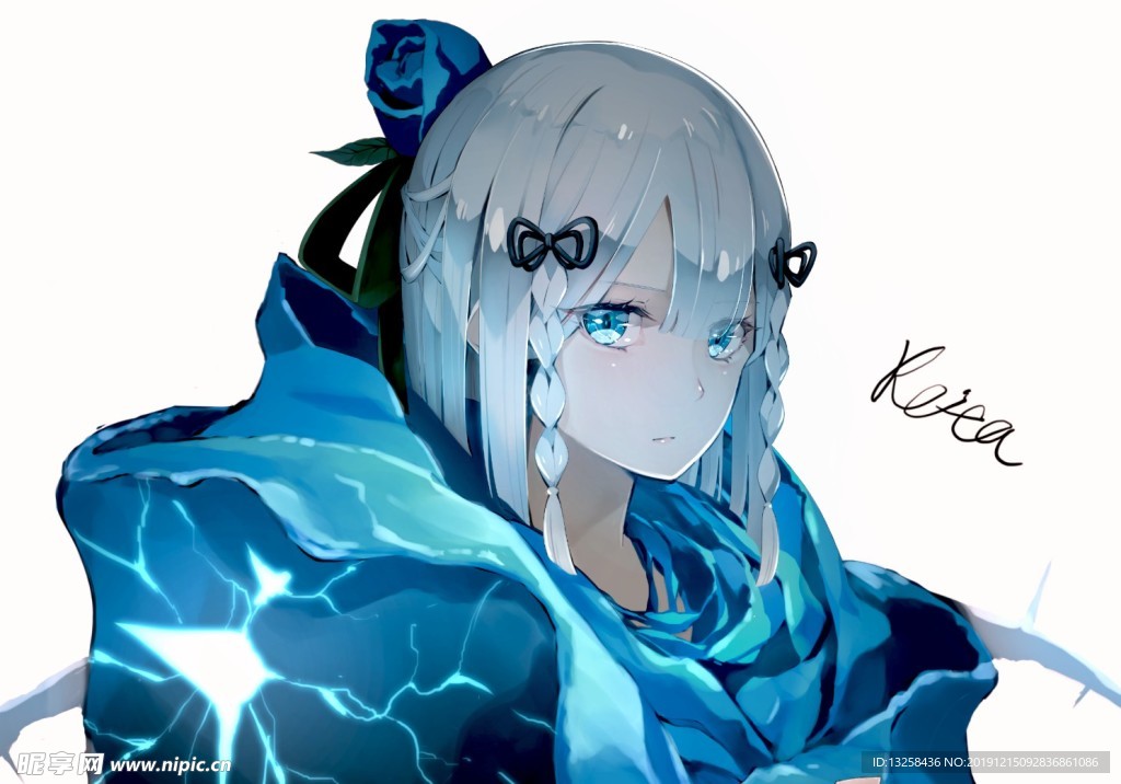 彩色 人物 插画 动漫 背景