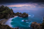 大海沙滩海湾风景