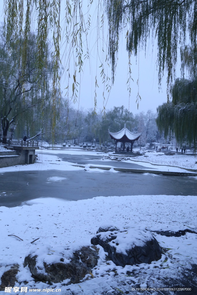 冬日初雪