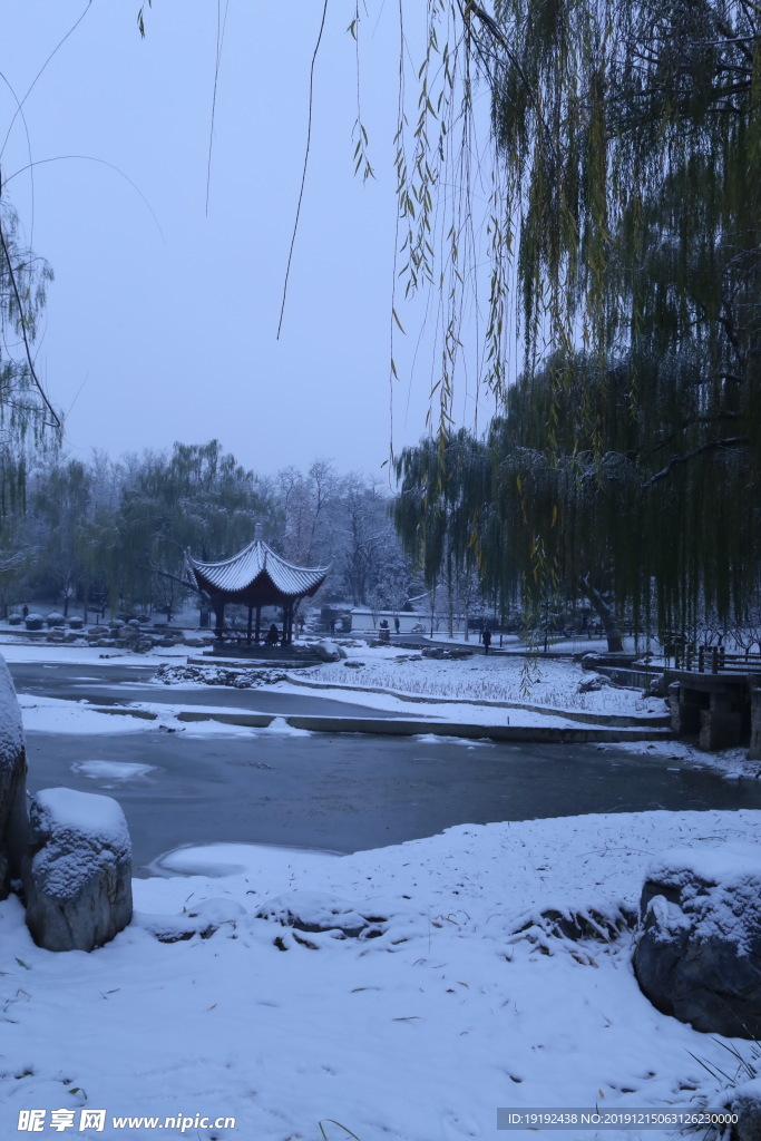 冬日初雪