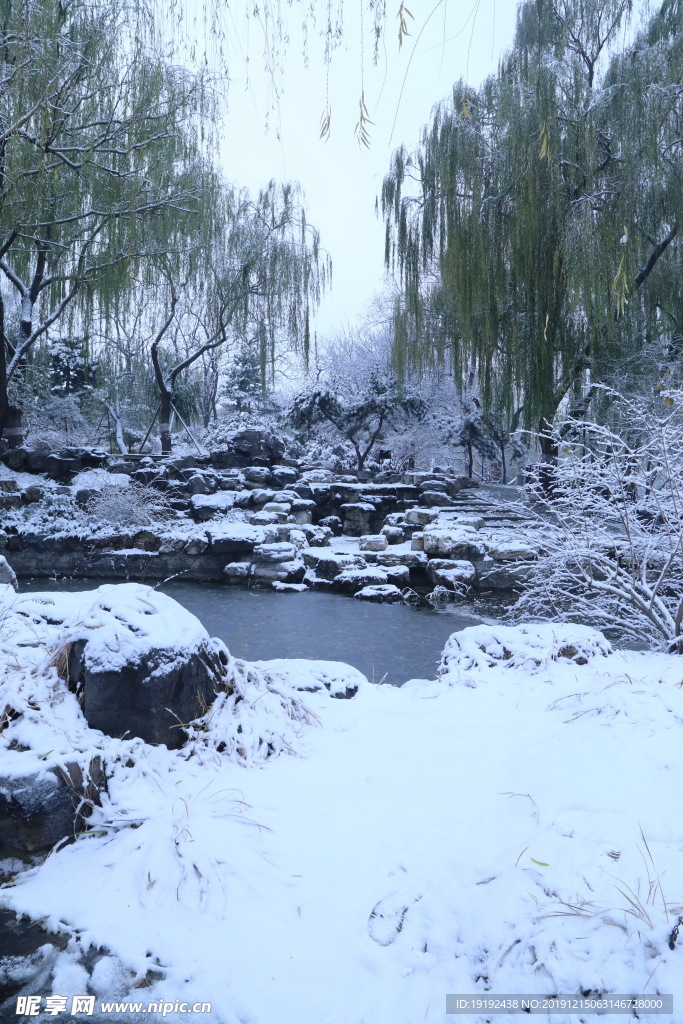 冬日初雪