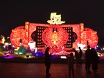 中国春节灯饰氛围