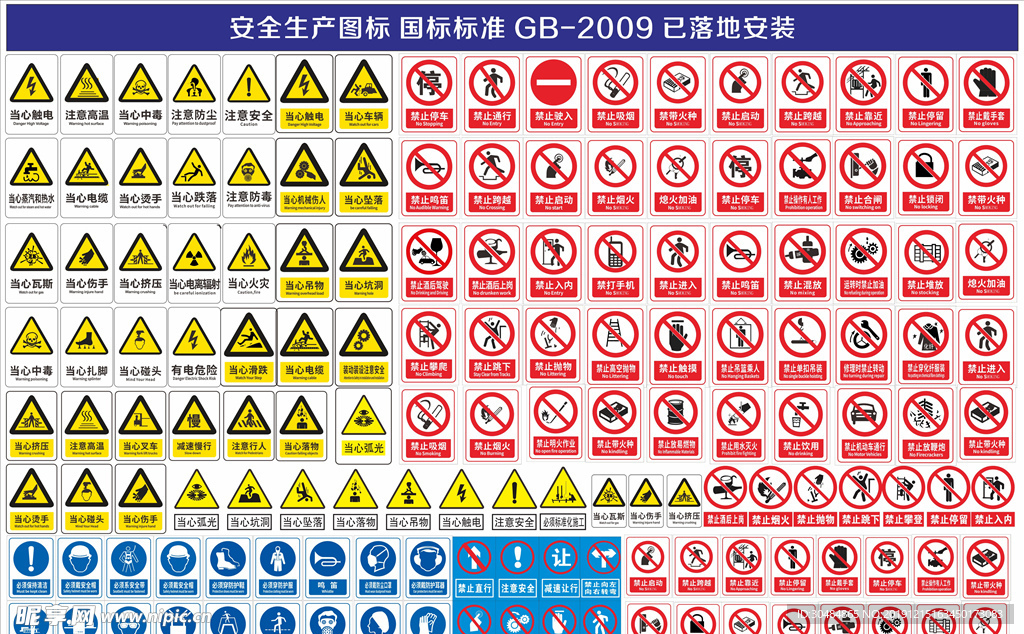 安全禁止图标