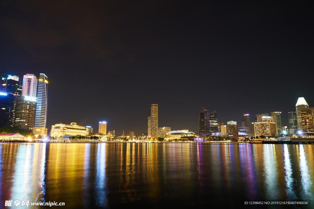 新加坡城市夜景
