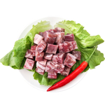 雪花牛肉粒