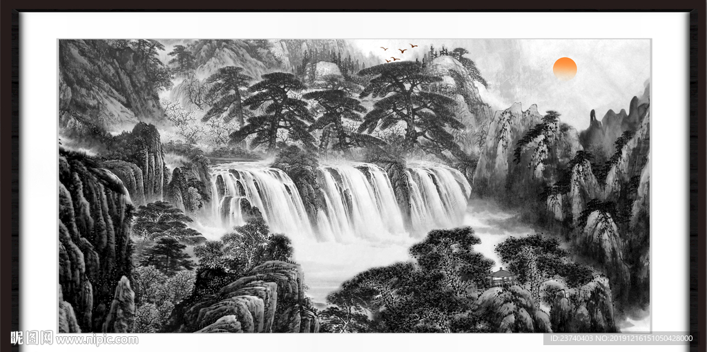 水墨画