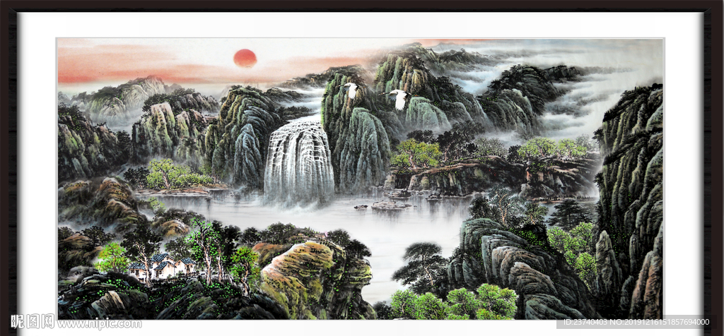 山水画
