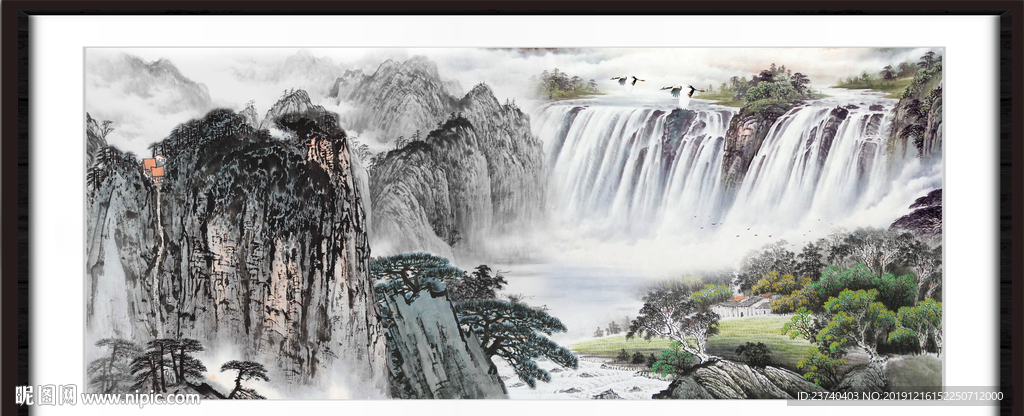 山水画