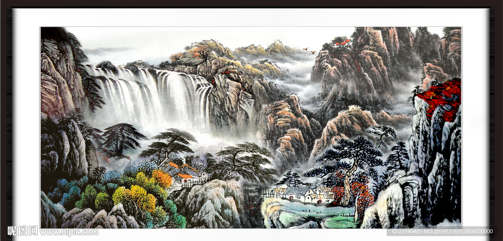 国画山水