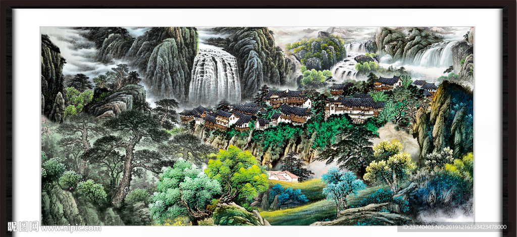 国画山水