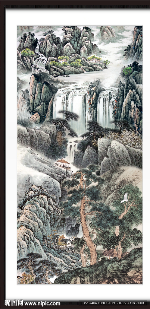 国画山水