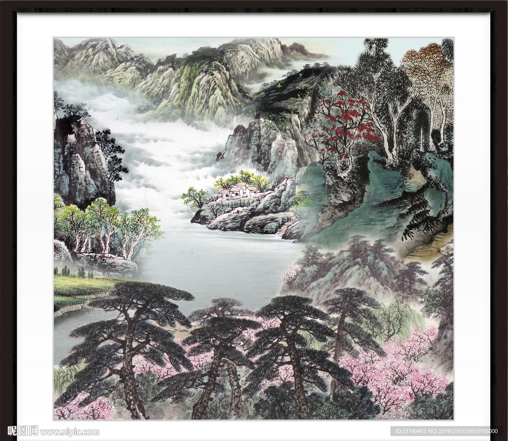 国画山水