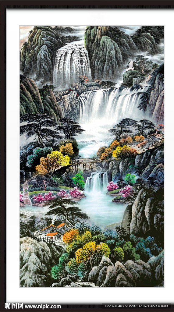 国画山水